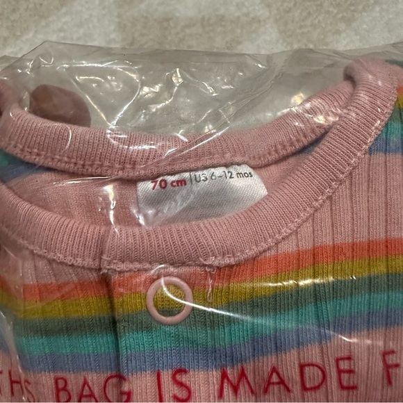 Hannah andersson Baby Sleeveless Ribbed Shortie Romper - Picture 3 of 3